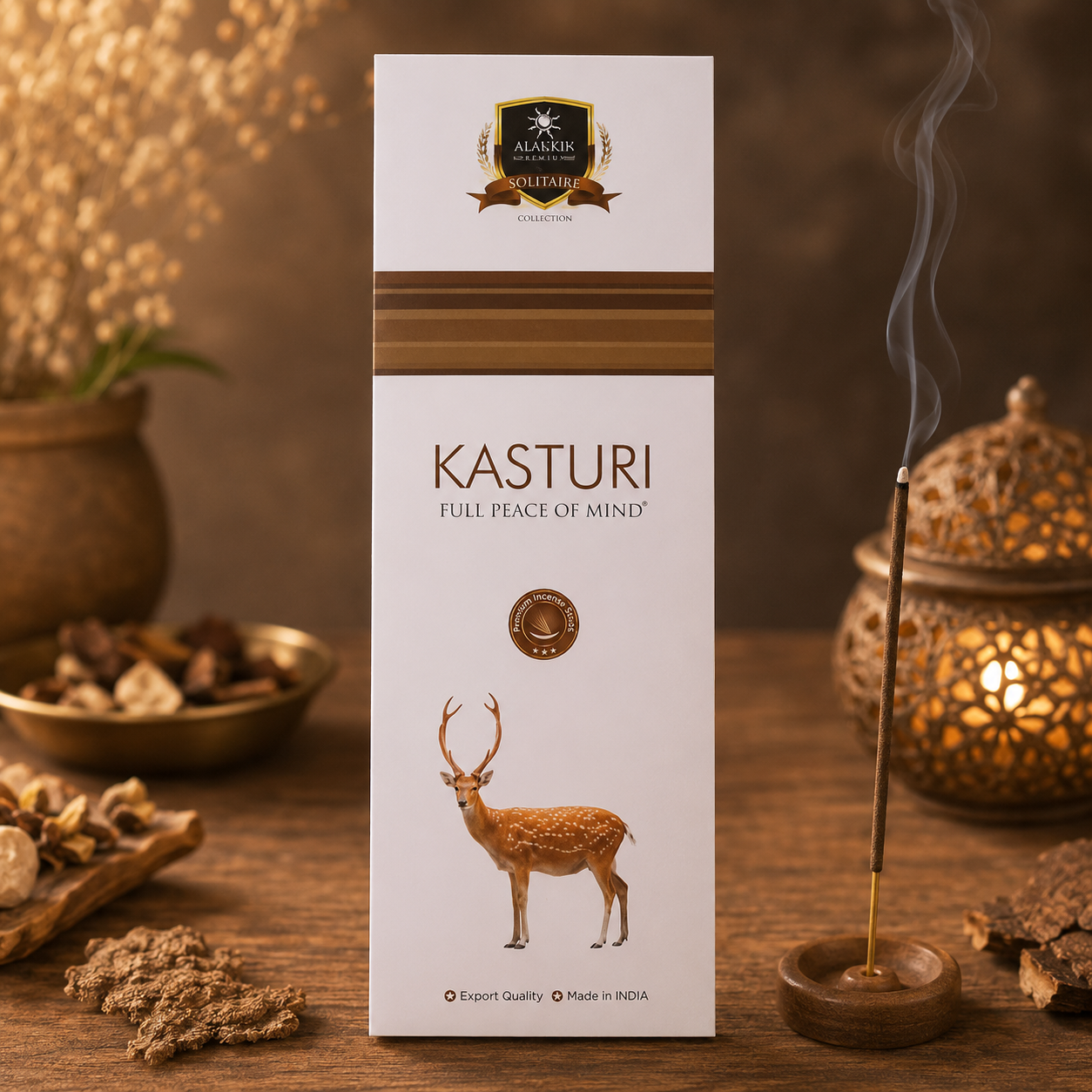 INCIENSO ALAUKIK CAJA GRANDE  KASTURI