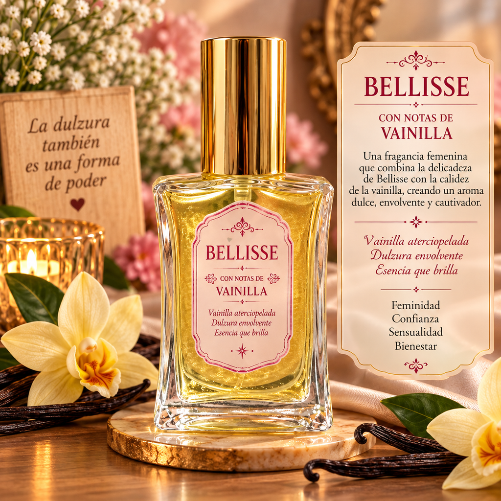 🌸 Perfume Belice con Notas de Vainilla – By Cigana de Fé