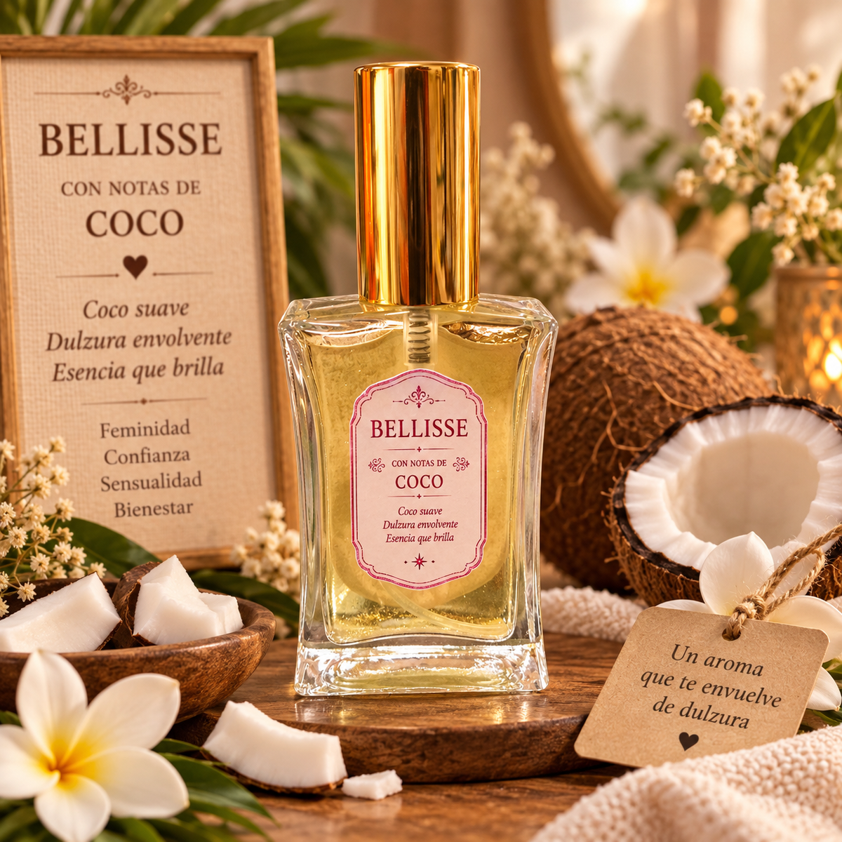 ✨ Perfume Belice con notas de Coco