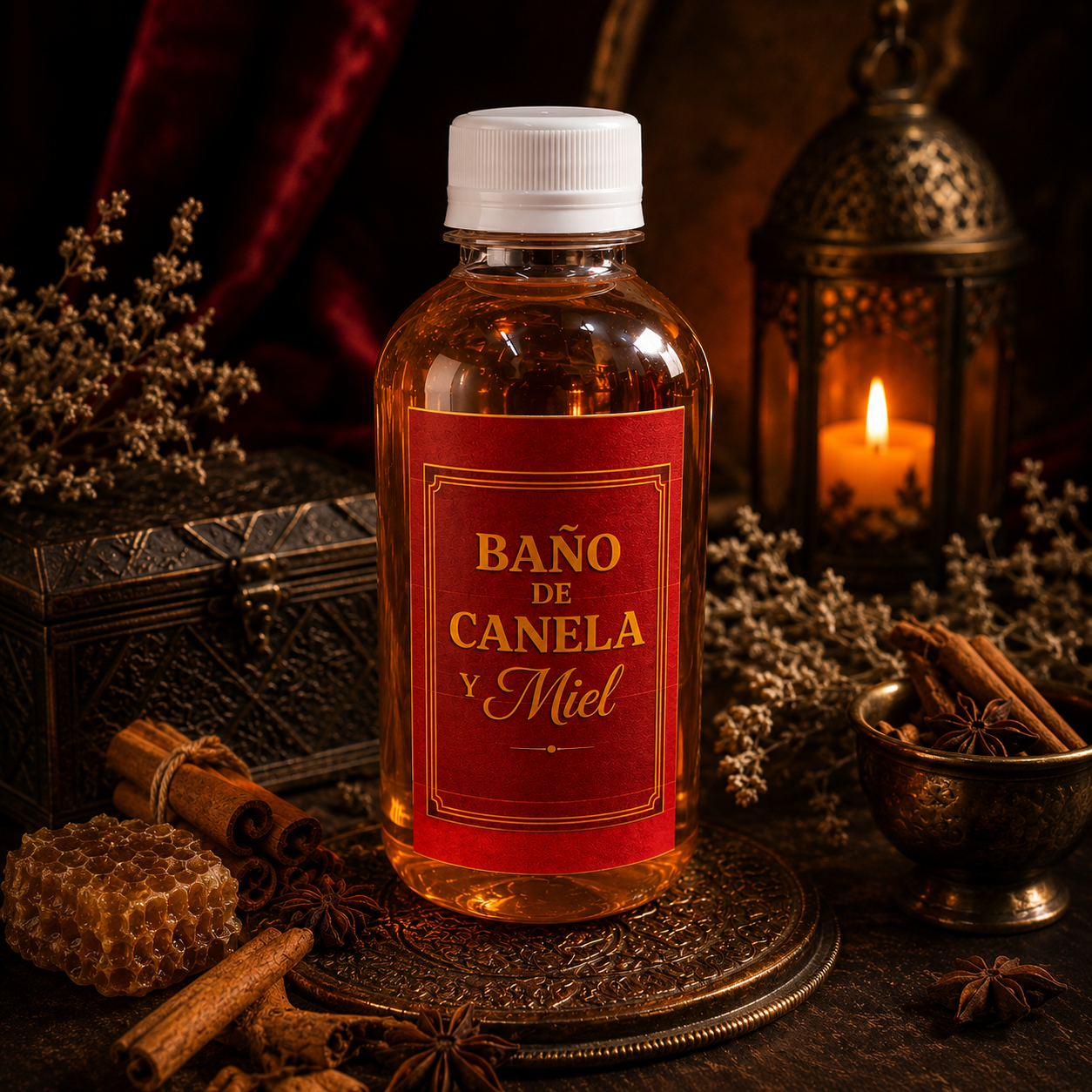 BAÑO DE ENERGIZACION CANELA Y MIEL