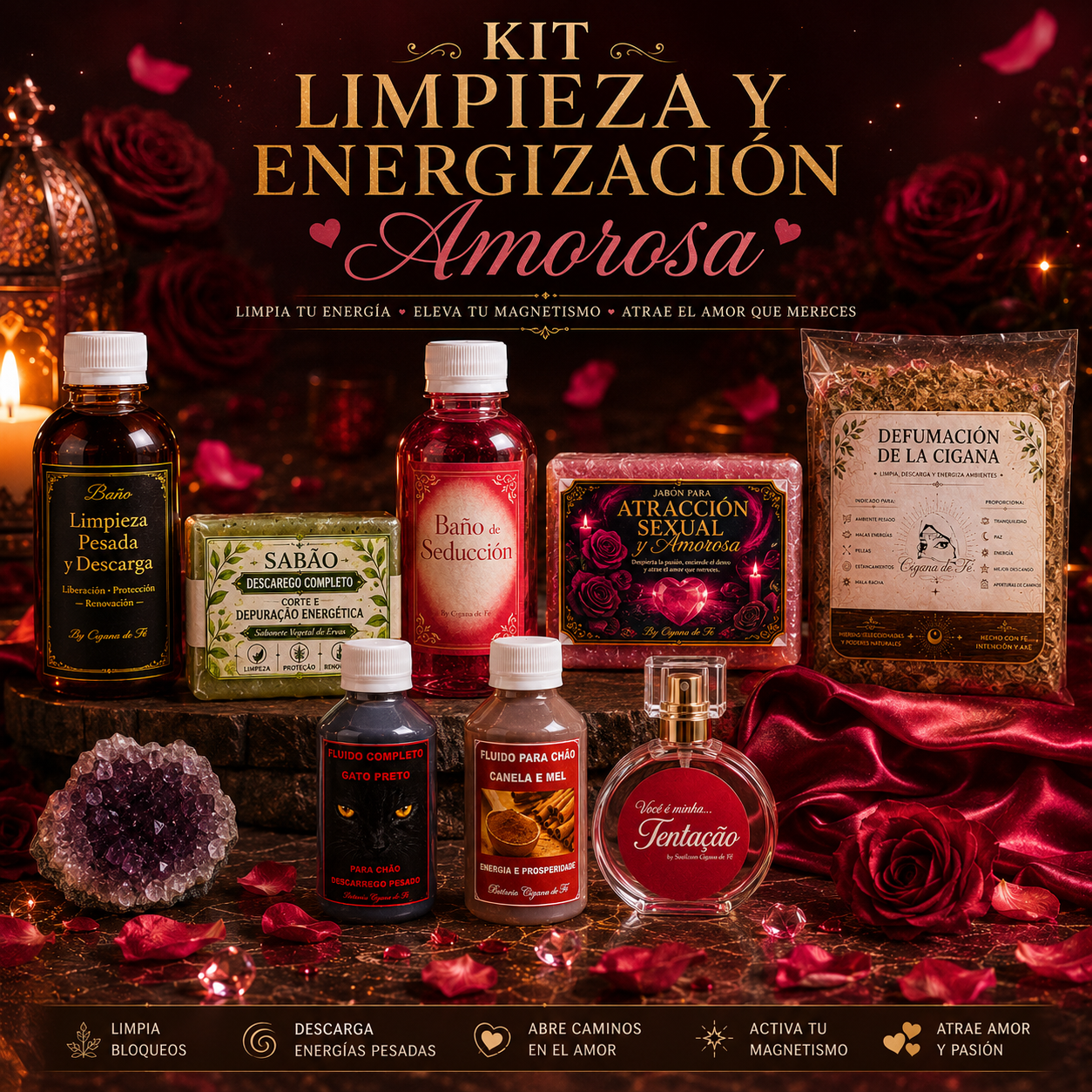 Kit Limpieza y Energizacion Amorosa