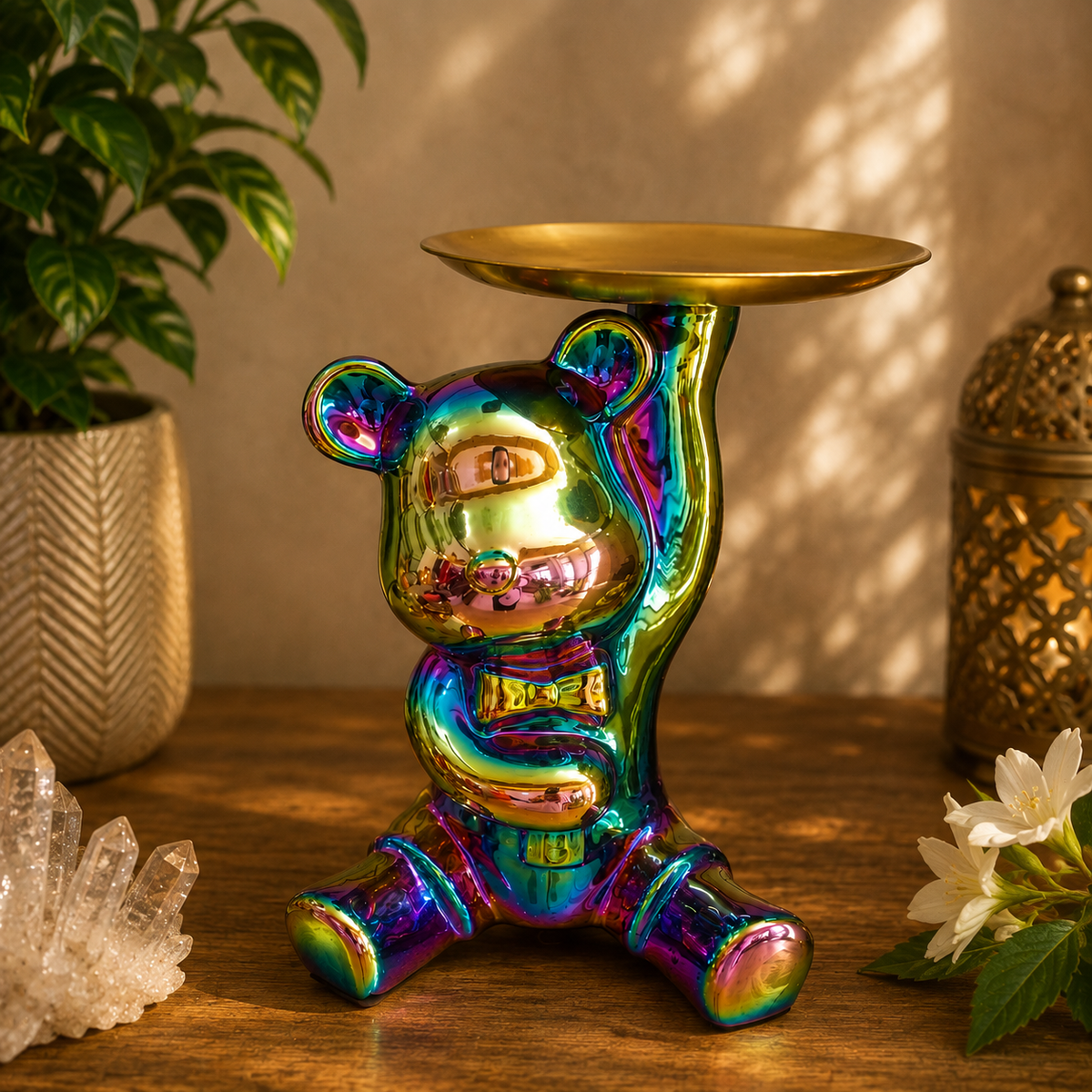 🐻 Bandeja Decorativa Oso Multicolor