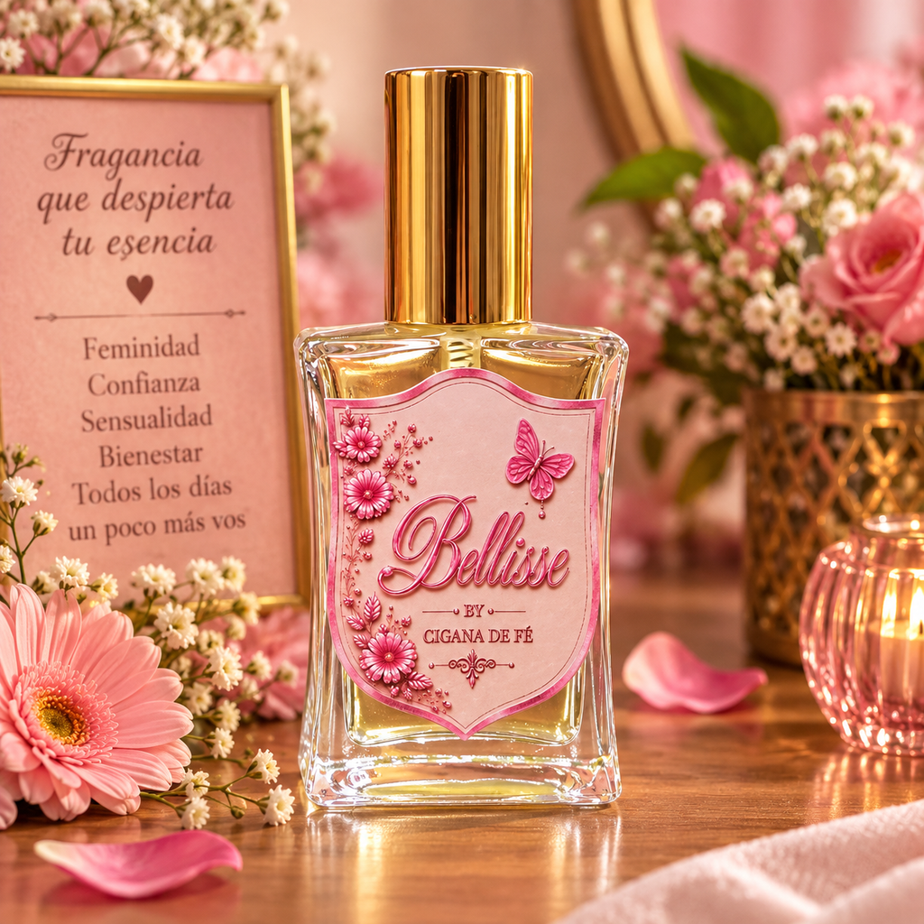 🌸 Perfume Belice con Notas de Vainilla – By Cigana de Fé